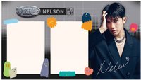 Nelson 生日週邊商品 壓克力小卡相框 Dolfan 壓克力板 