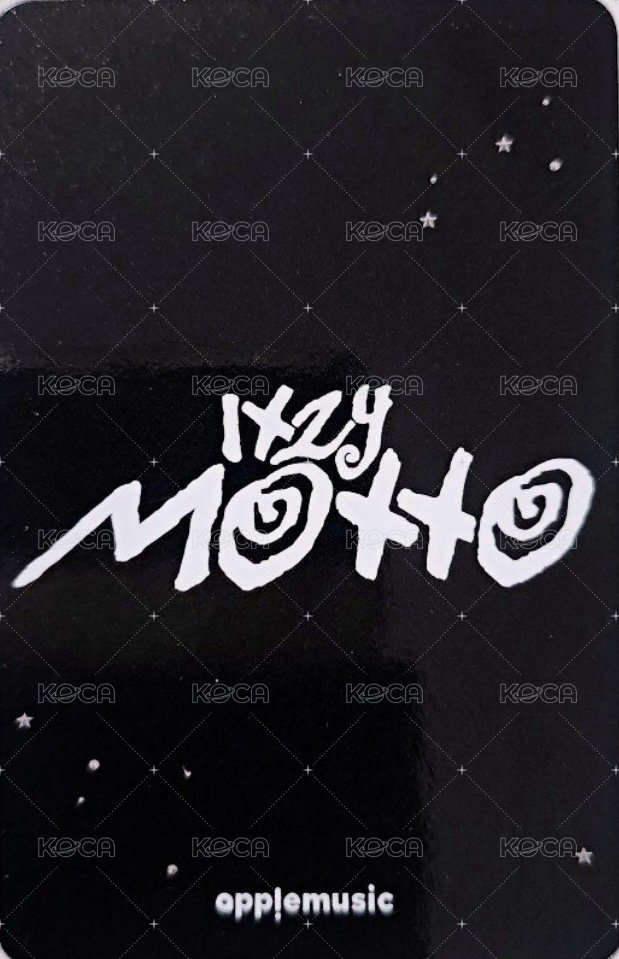 Motto 迷十二 am 預售 特典卡  背面