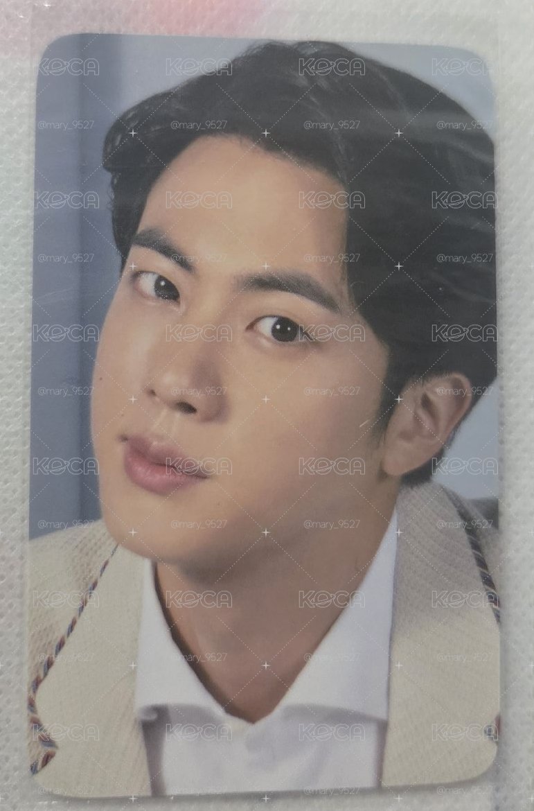 BTS JIN 金碩珍-三星耳機代言小卡