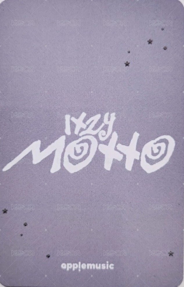 Motto 迷十二 am 預售 特典卡 花絮卡 背面