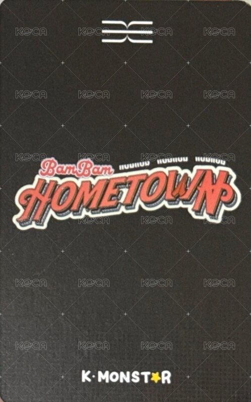 HOMETOWN km 特典卡  背面