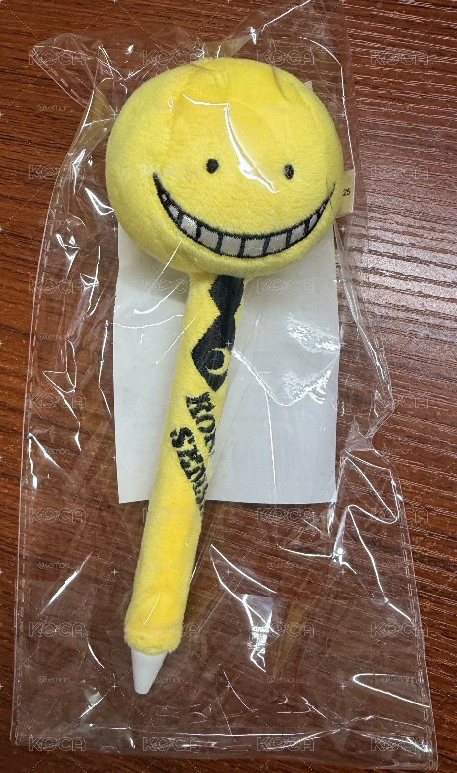 暗殺教室 殺老師造型絨毛筆