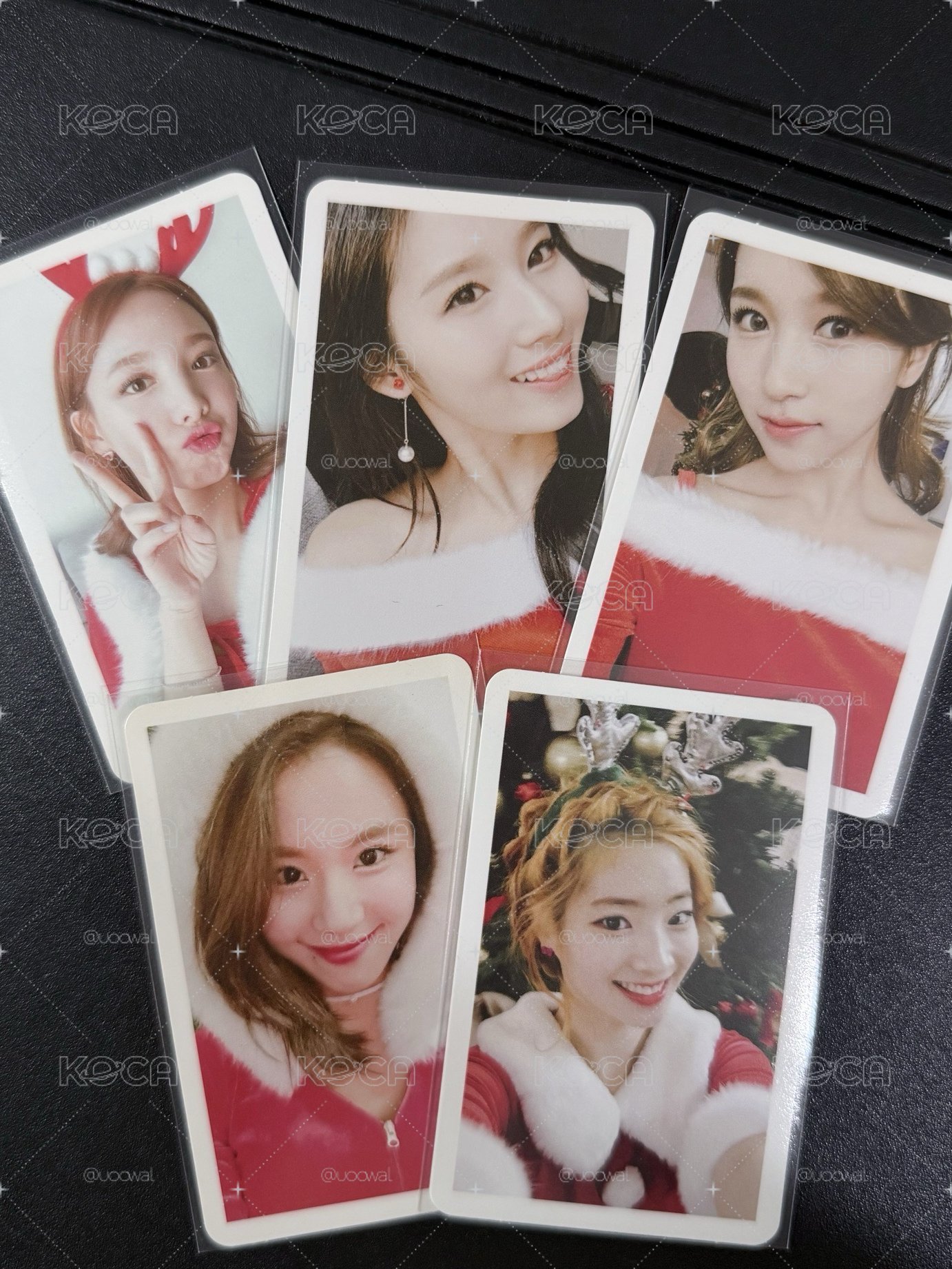 TWICE｜娜紗南多彩 聖誕專卡