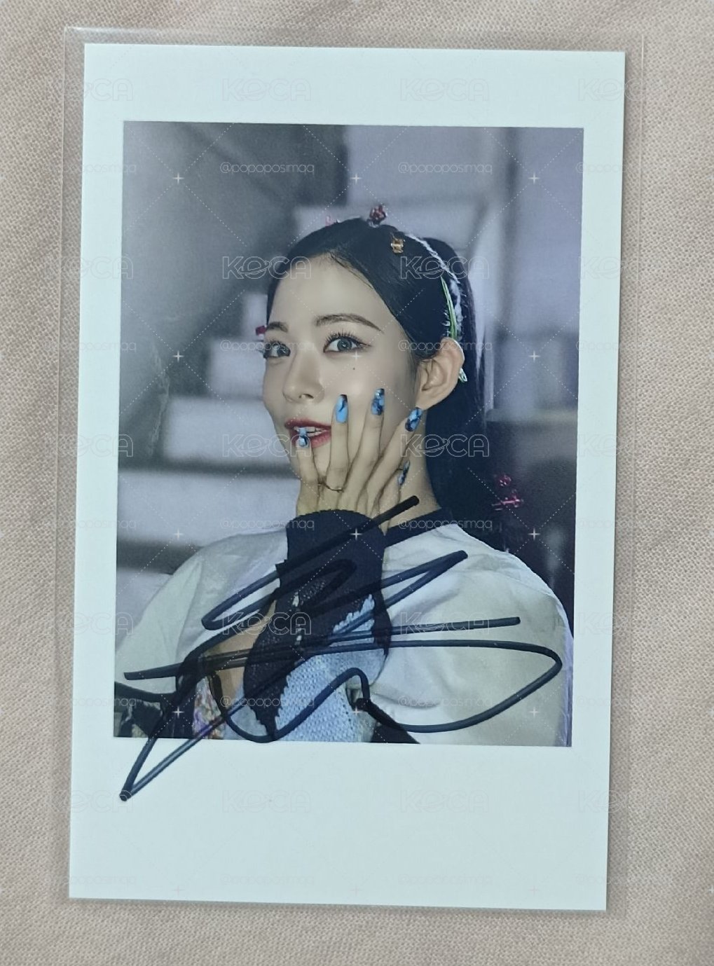彩彩 假拍真簽