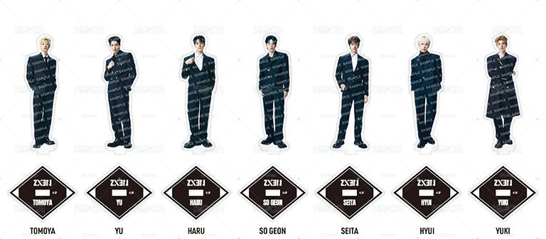 【6月首週】日巡線下(壓克力立牌)