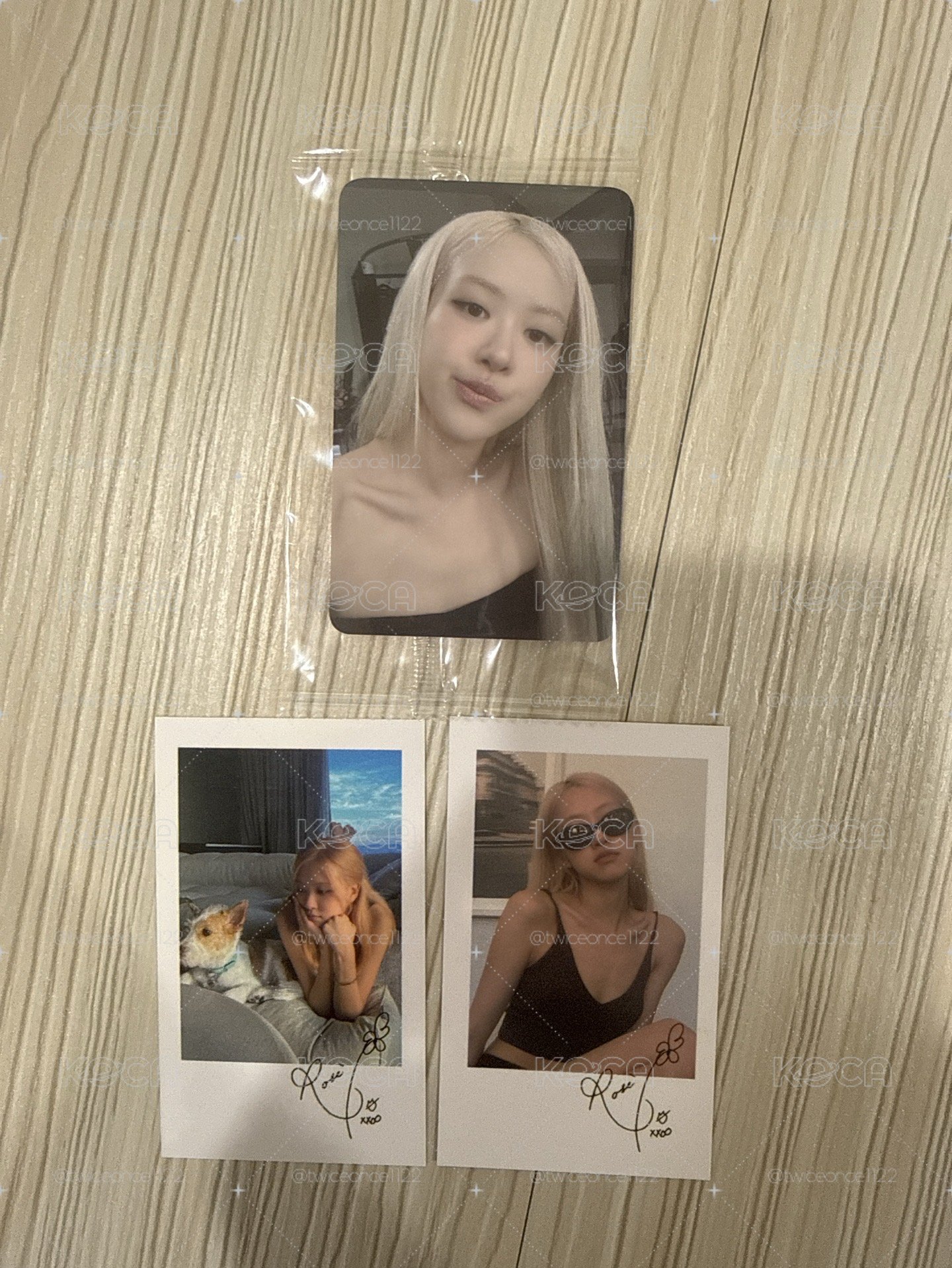 Rosé K4特典卡全新未拆 整圖200