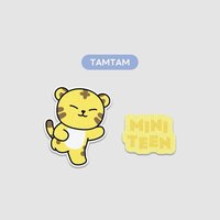 MINITEEN 別針襟章 
