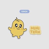 MINITEEN 別針襟章 