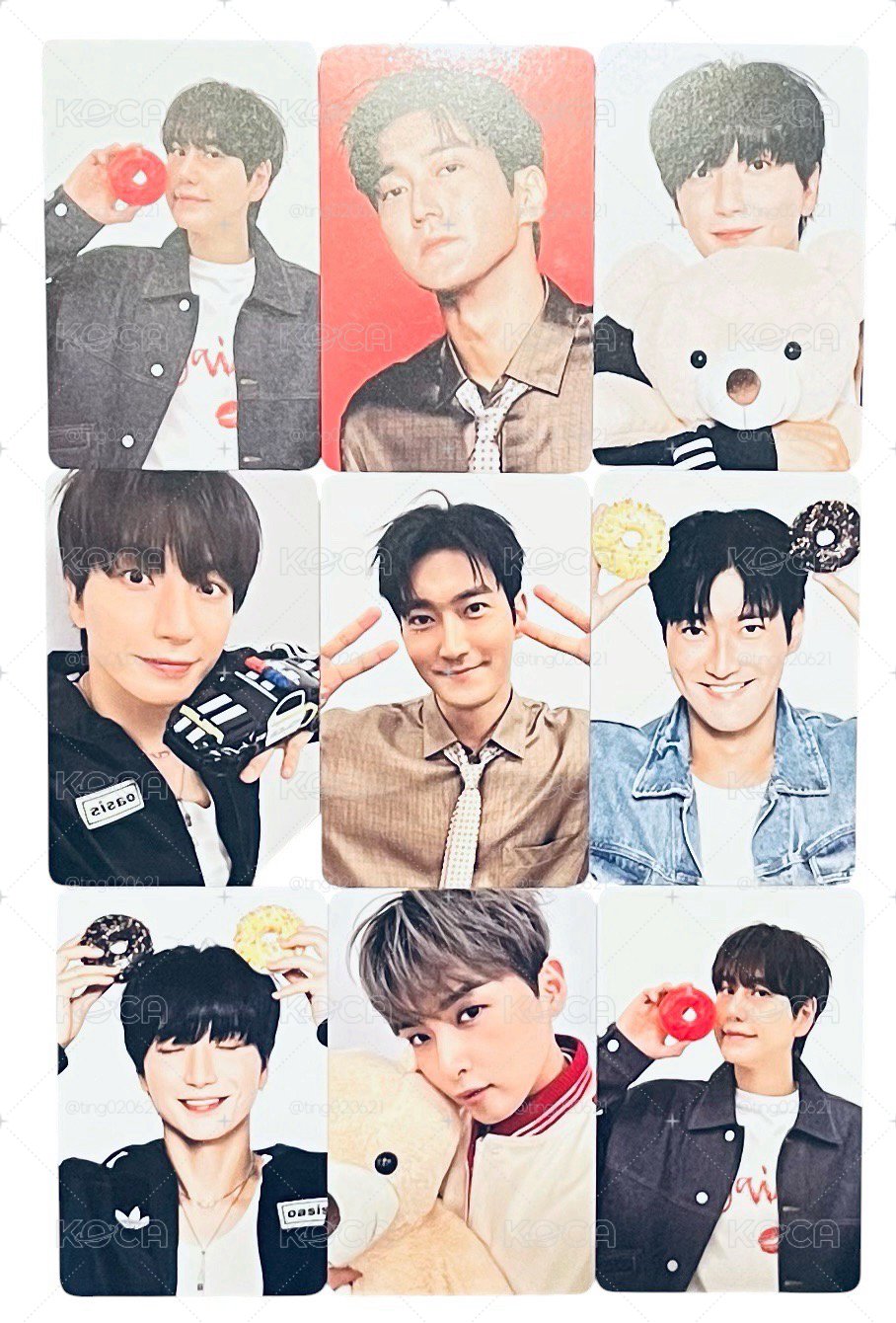 SJ 2026年曆後續小卡 利特 銀赫 厲旭 圭賢  希澈 始源 神童 Super junior