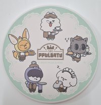 咖啡廳快閃 白雲石杯墊