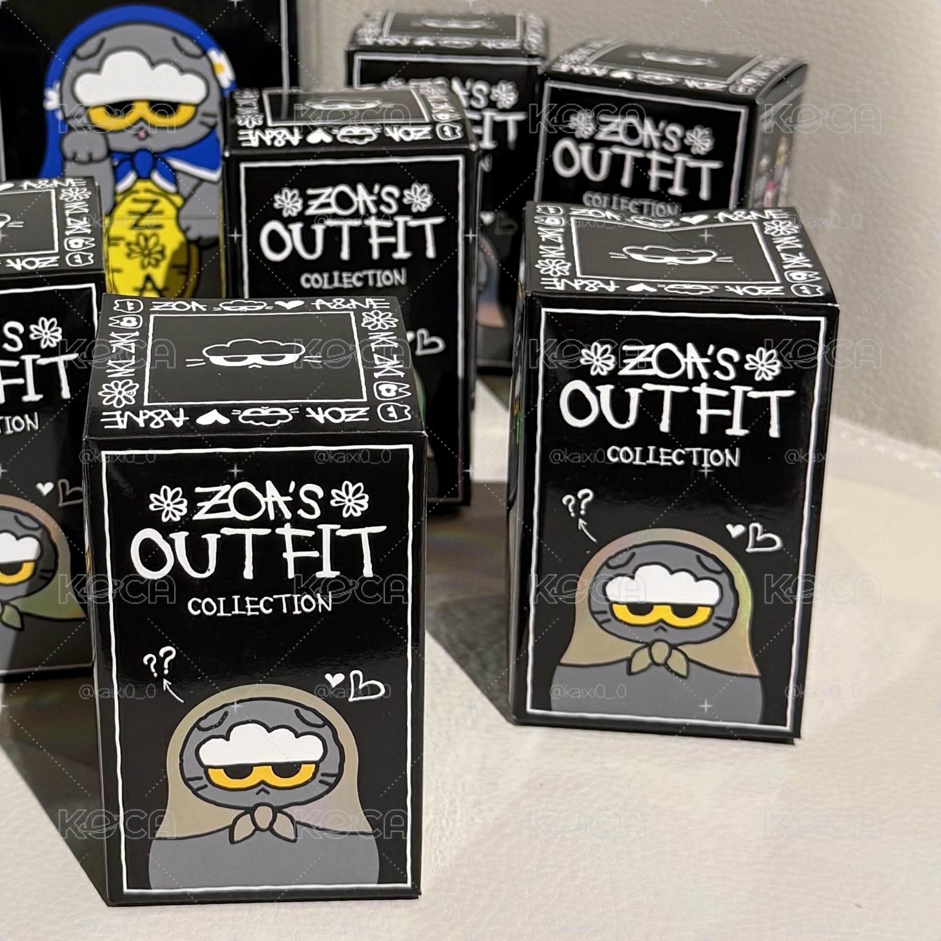 ZO&FRIENDS ZOA鑰匙圈盲盒