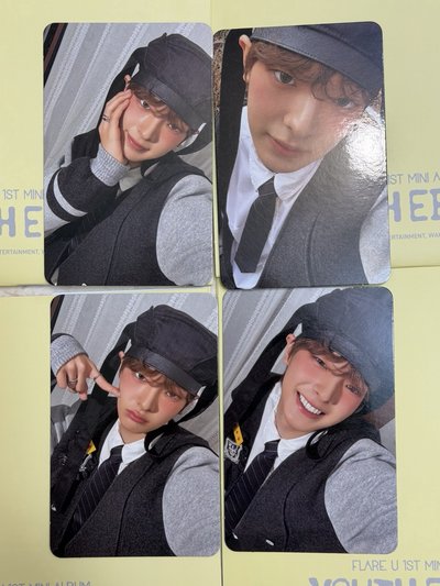 FLARE U YOUTH ERROR DIARY VER. 一般專 小卡 兩格卡 證件照
