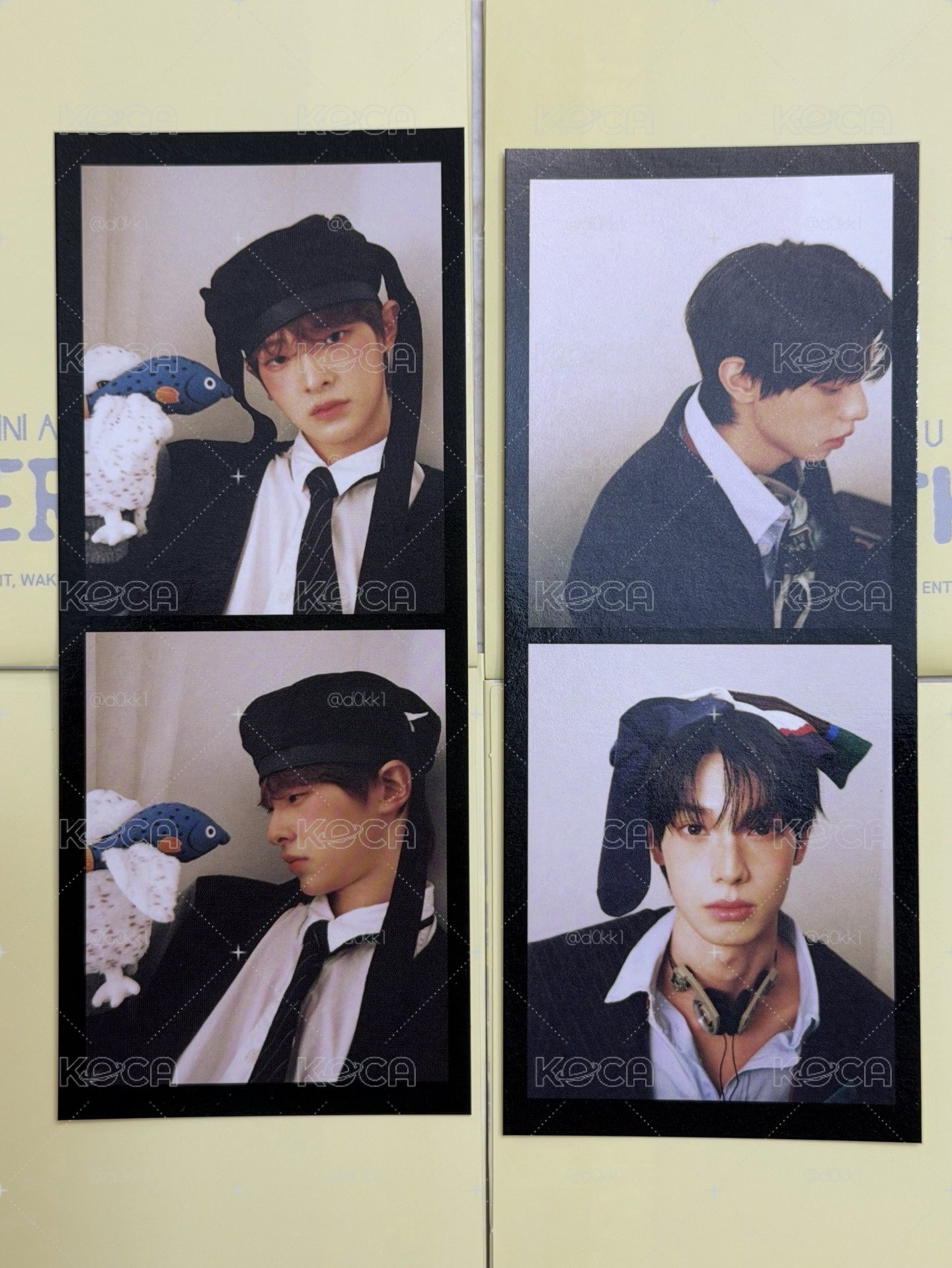 FLARE U YOUTH ERROR DIARY VER. 一般專 小卡 兩格卡 證件照