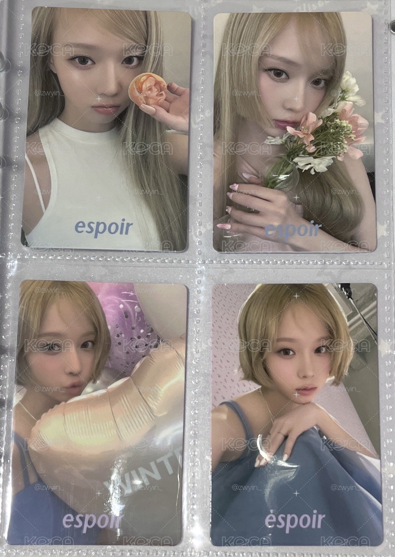 espoir 代言冬