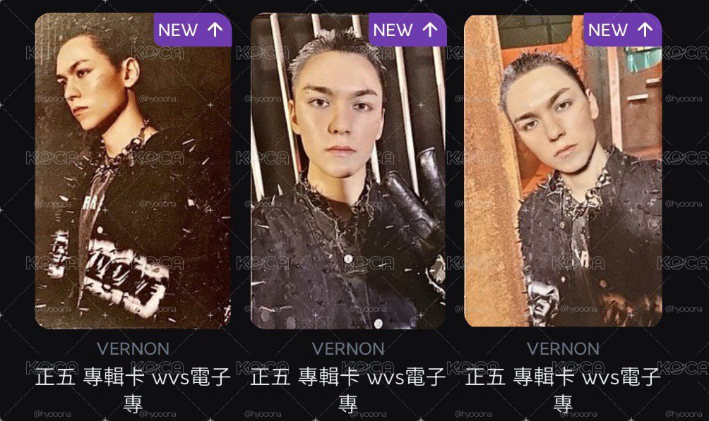 正五 專輯卡 wvs電子專 八率（皆已掃）