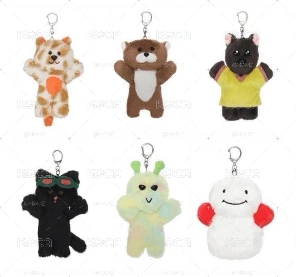 [全新現貨］加送滿額卡 BBNEXDO 一代官方娃娃 BBNEXDO Plush Keyring (HOW? ver.)