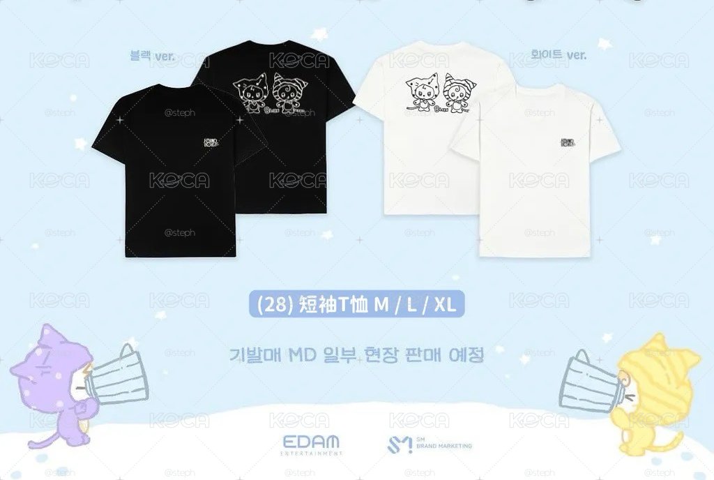 IU [Found at Eight] 快閃店T-shirt(黑L)