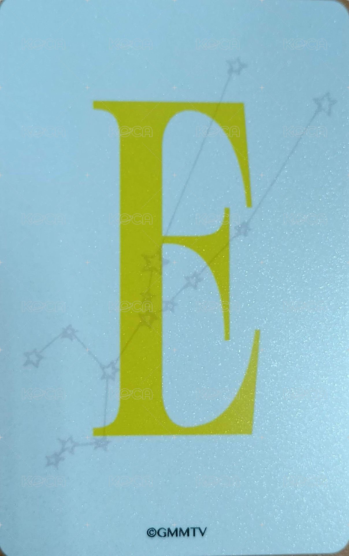 25 3月書展 周邊卡 星座套卡 背面