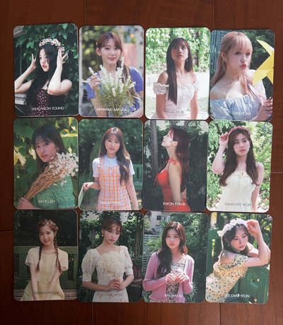 IZ*ONE 舊DICON 日版 雜誌卡 