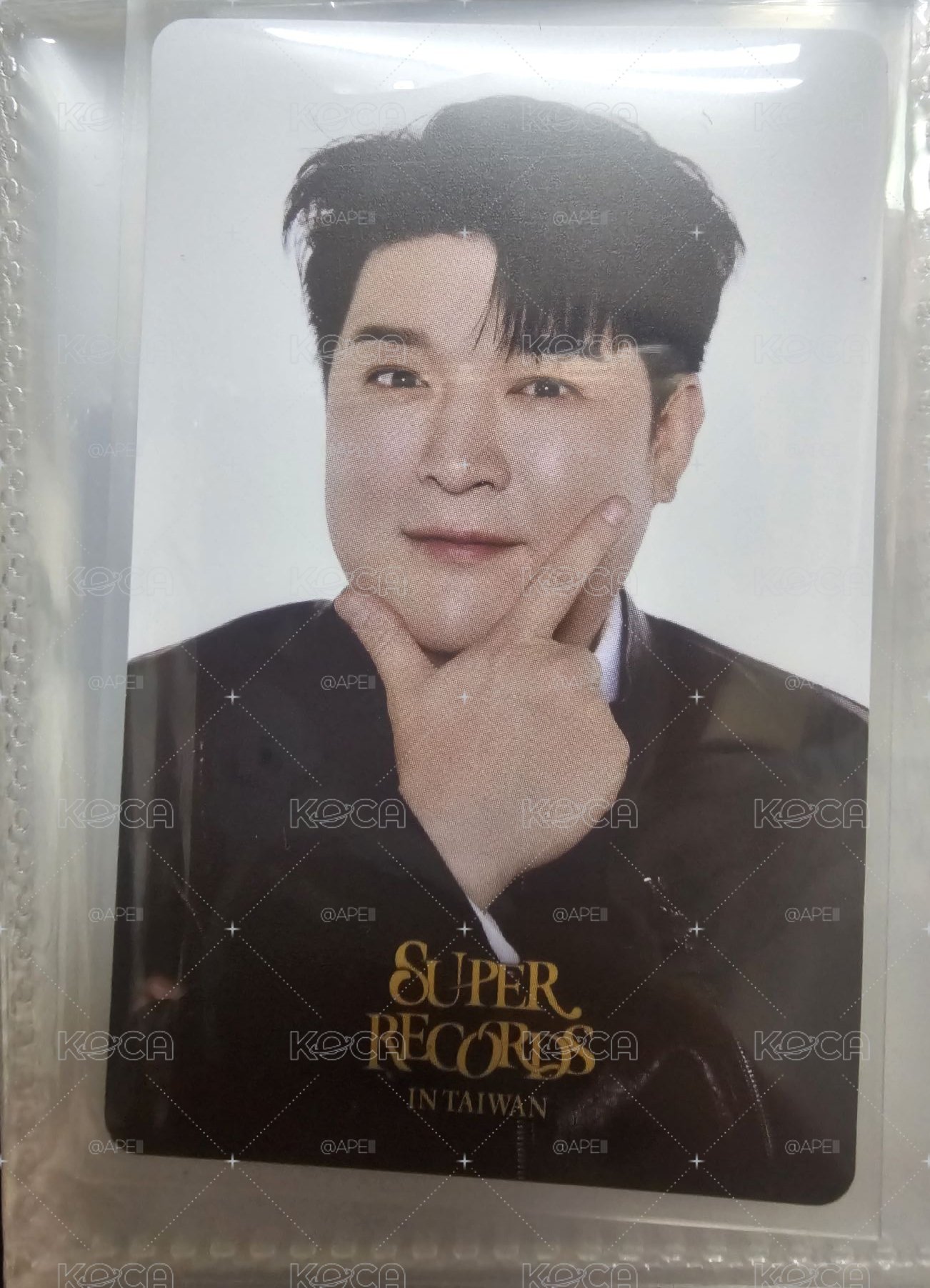 SUPER RECORDS 20周年展覽入場卡（神童.東海.厲旭）
