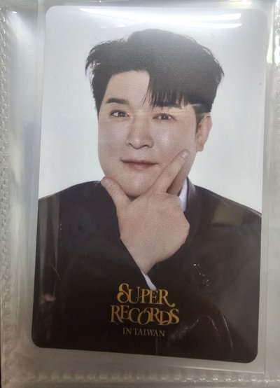 SUPER RECORDS 20周年展覽入場卡（神童.東海.厲旭）