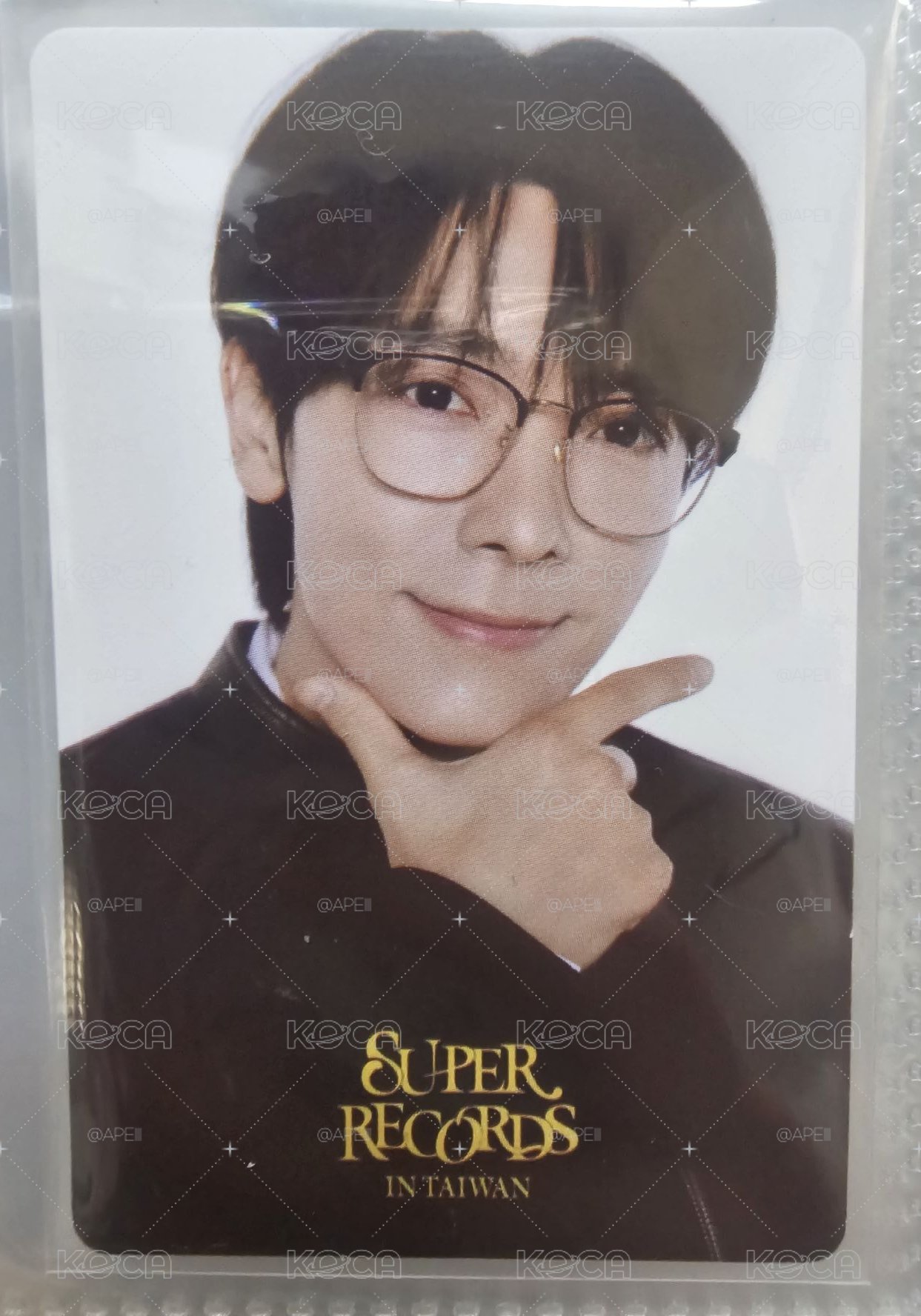 SUPER RECORDS 20周年展覽入場卡（神童.東海.厲旭）