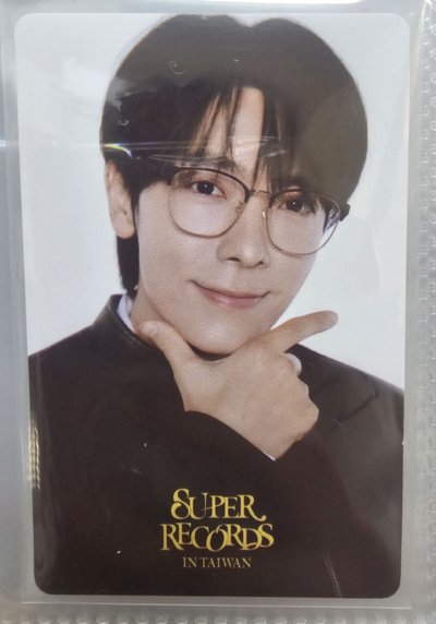 SUPER RECORDS 20周年展覽入場卡（神童.東海.厲旭）