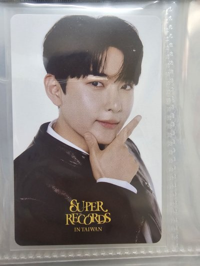 SUPER RECORDS 20周年展覽入場卡（神童.東海.厲旭）