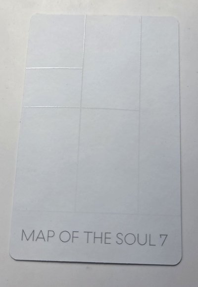 *正面微損* BTS SUGA Map of the soul:7小卡