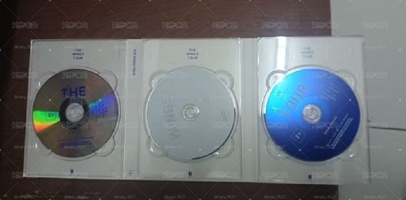BTS早期DVD(Wings Tour巡迴演唱會)整組含海報、RM官方小卡