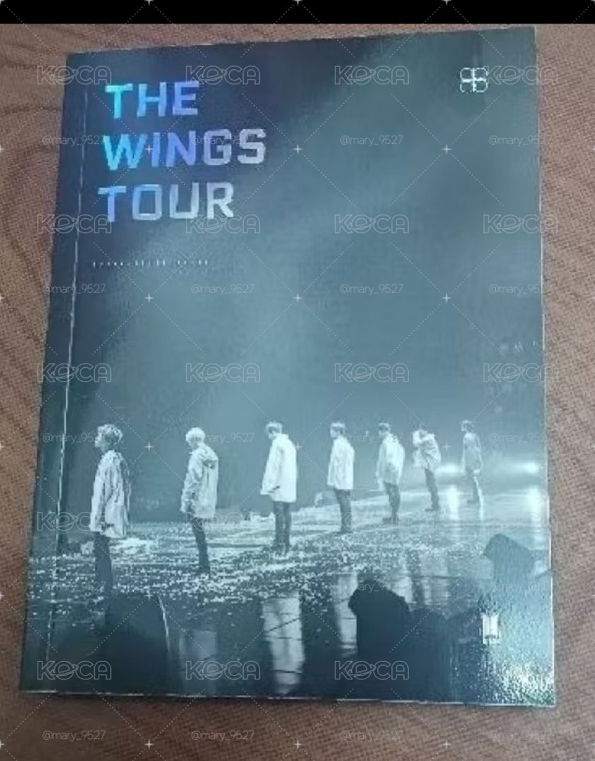 BTS早期DVD(Wings Tour巡迴演唱會)整組含海報、RM官方小卡
