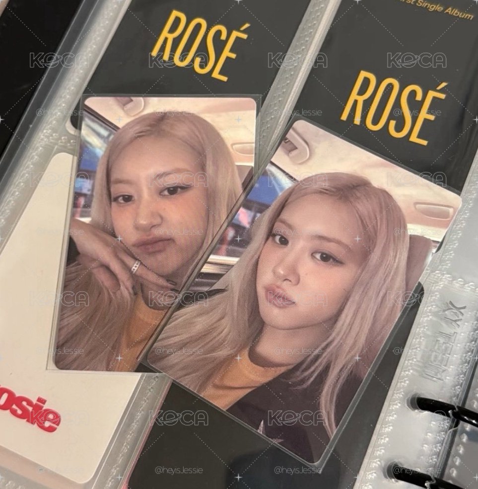 Rosé 首爾滿額 一套