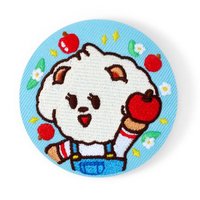 APPUL 刺繡 徽章 栗嘻