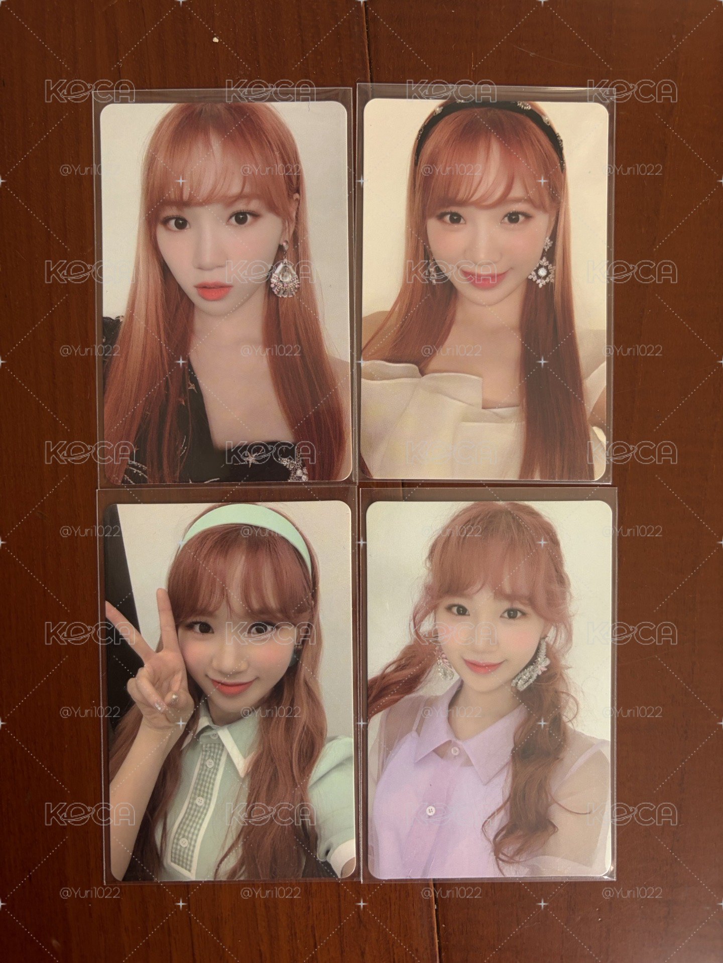 采源 IZ*ONE 時期 Heart*IZ 小卡