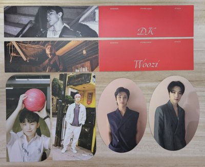 SEVENTEEN Semicolon 迷你7輯 Heng:garea 迷你9輯 Attacca 書籤 橢圓卡