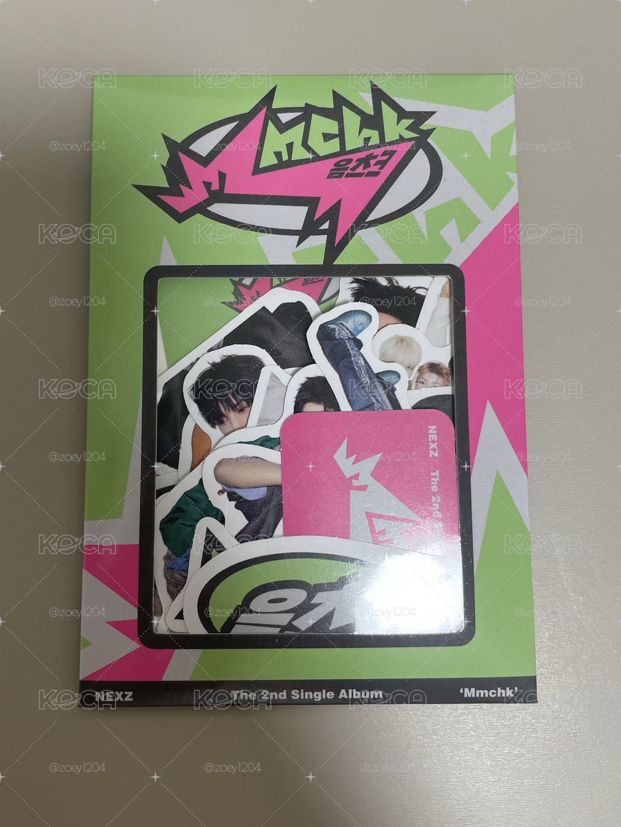 Mmchk 專輯 Chk! Sticker Ver.空專
