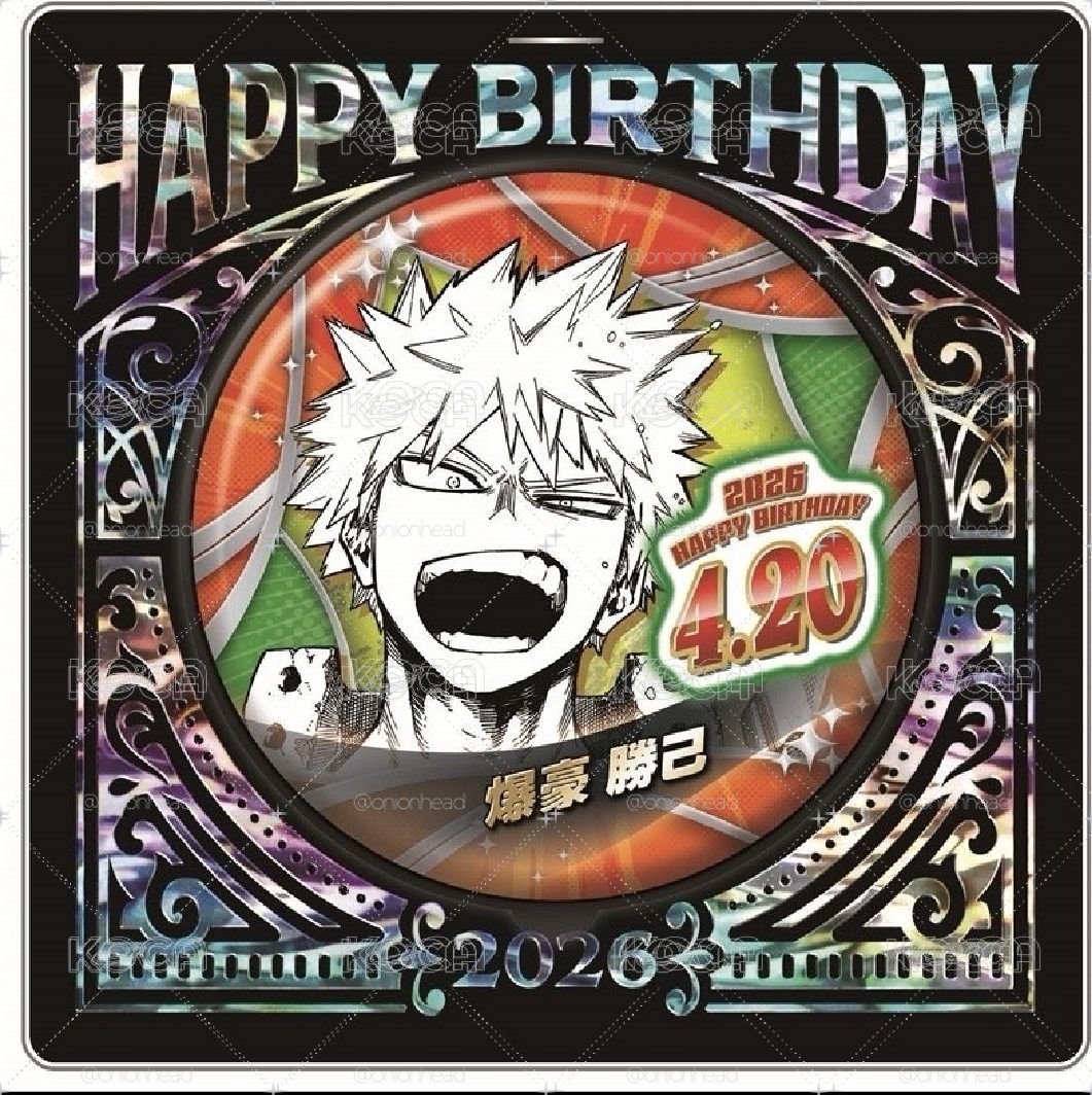 JUMP SHOP 2026生日 徽章 