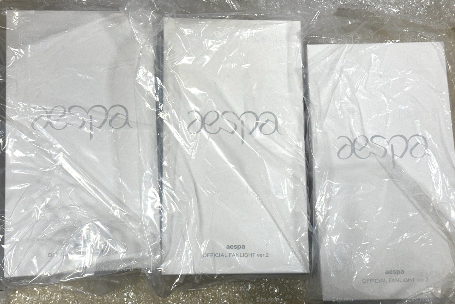 ✨現貨✨ aespa 二代手燈全新 含一套卡