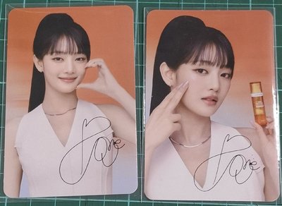 i-dle MINNIE SKINTIFIC 代言卡 現貨