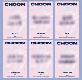 預售｜CHOOM 星光卡 四星⭐️⭐️⭐️⭐️
