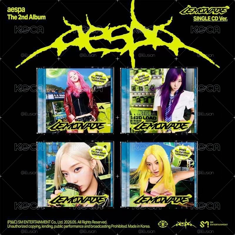 aespa 正規二 美通 Single CD Ver. 單封