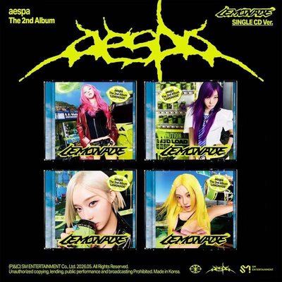aespa 正規二 美通 Single CD Ver. 單封