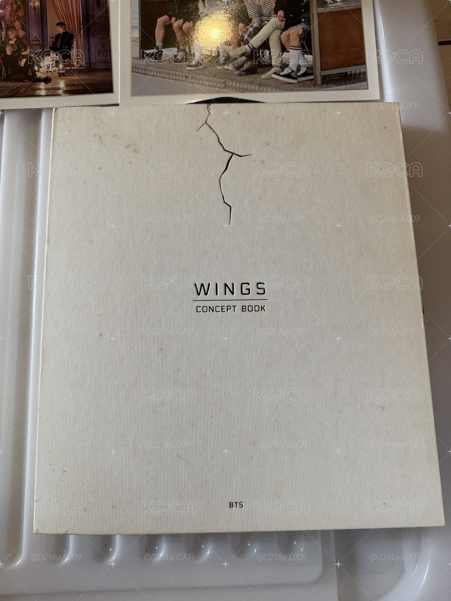 BTS WINGS 概念書 無小卡
