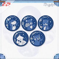 藍染傾心 刺繡冰箱貼