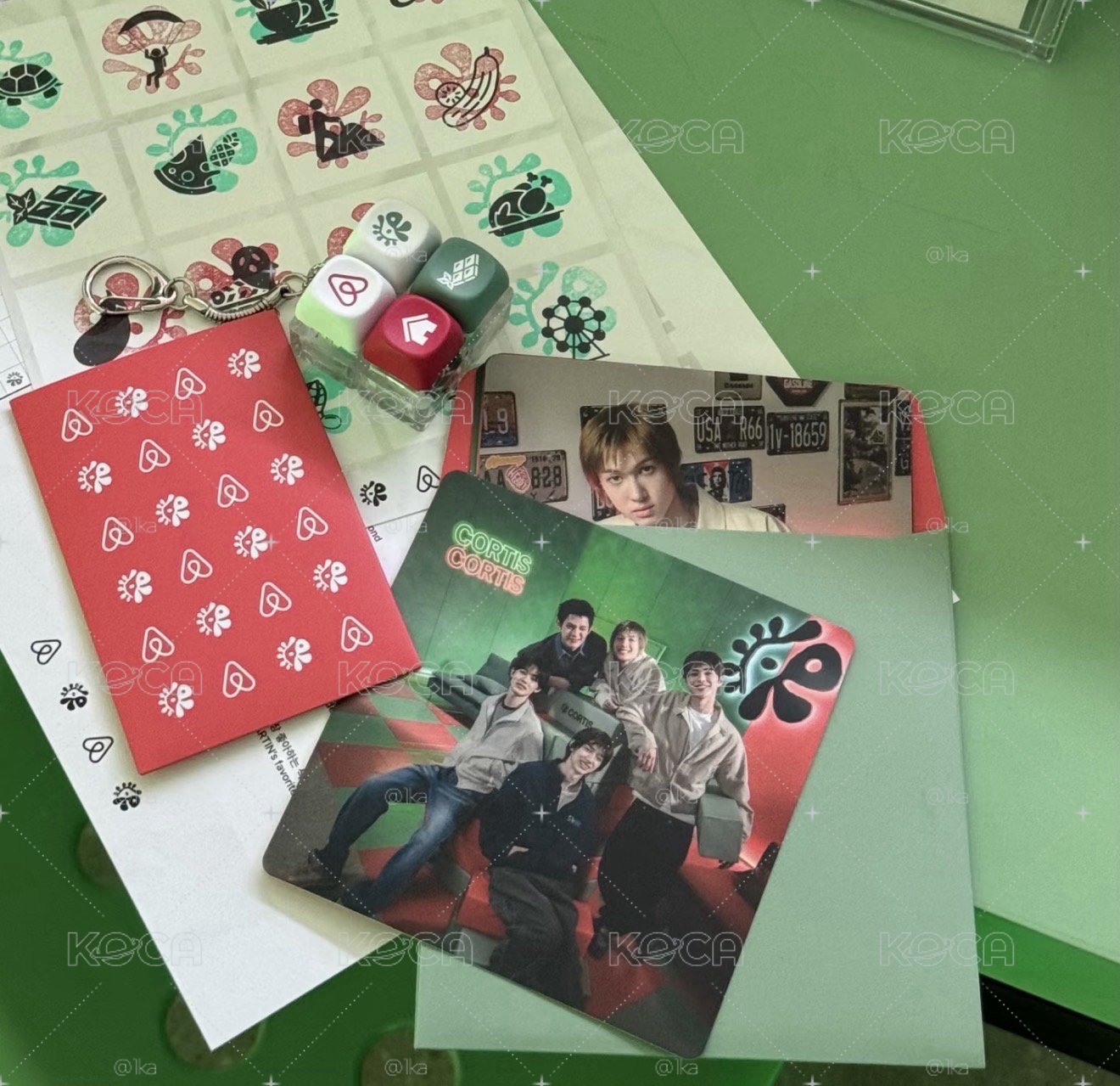 airbnb一套6張+房卡+吊飾 可單出 現貨可速出