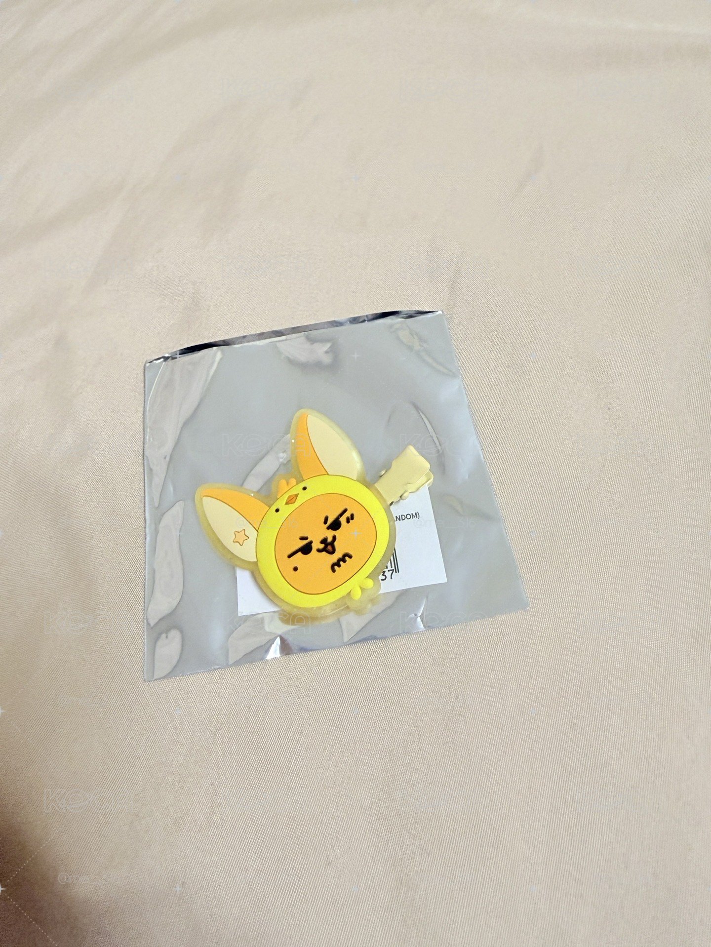 25’巡迴 日巡 髮飾 黃春髮夾