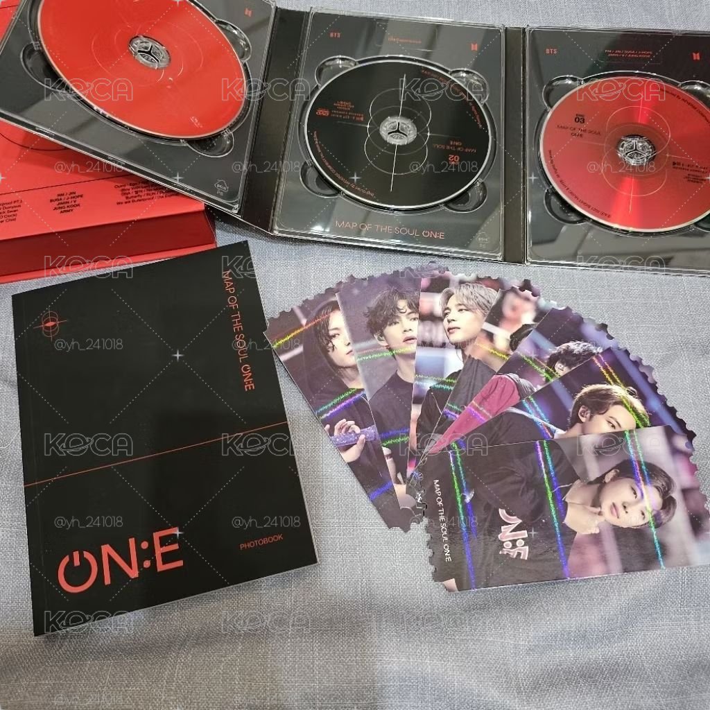BTS防彈少年團 MAP OF THE SOUL ON:E DVD