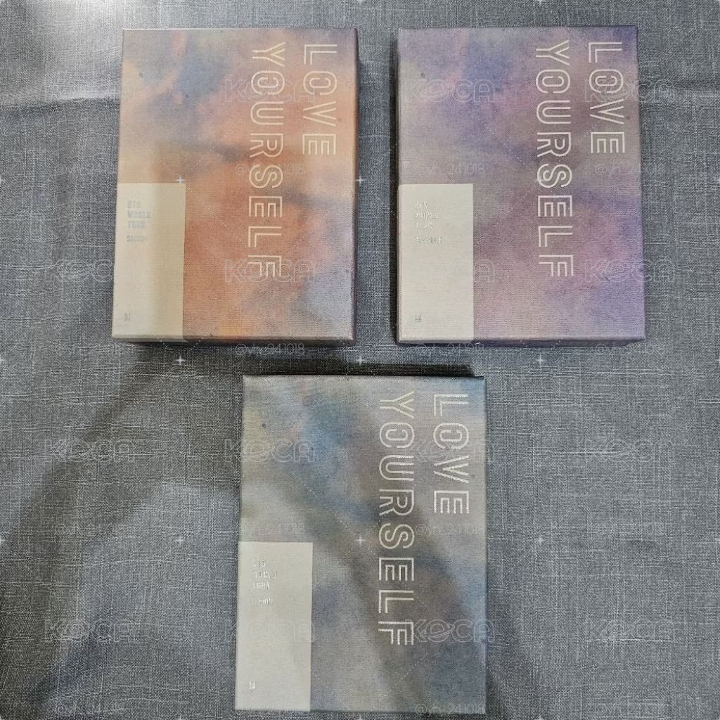 BTS防彈少年團 Love Yourself Tour dvd Seoul／Europe DVD