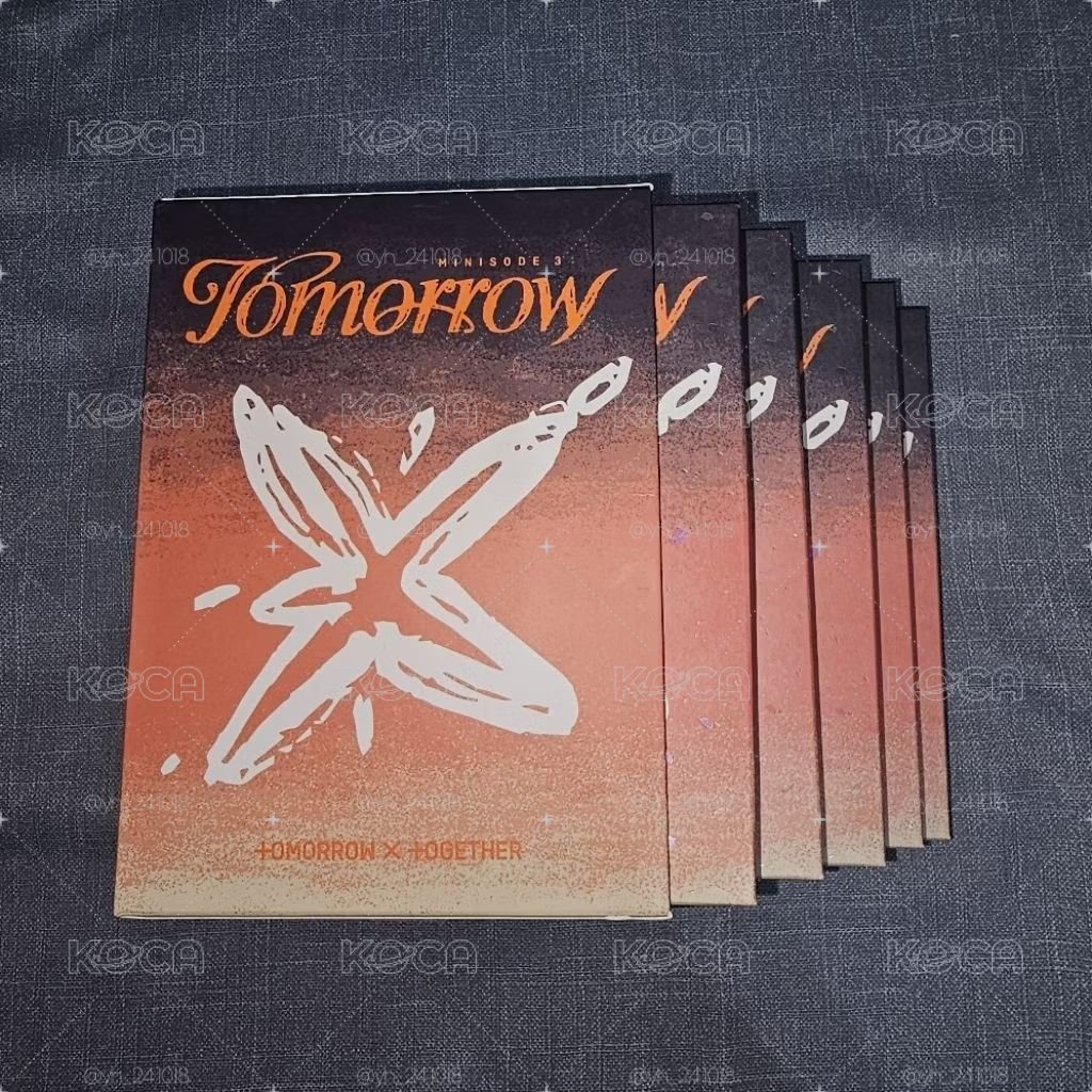 TXT TOMORROWXTOGETHER 專輯 個封 Minisode3 Light Ver. 整套無小卡