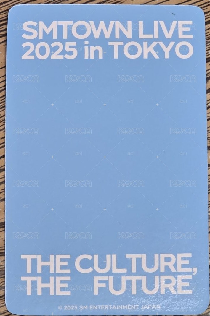 厲旭 SMTOWN LIVE 2025 in TOKYO POP-UP 滿額卡